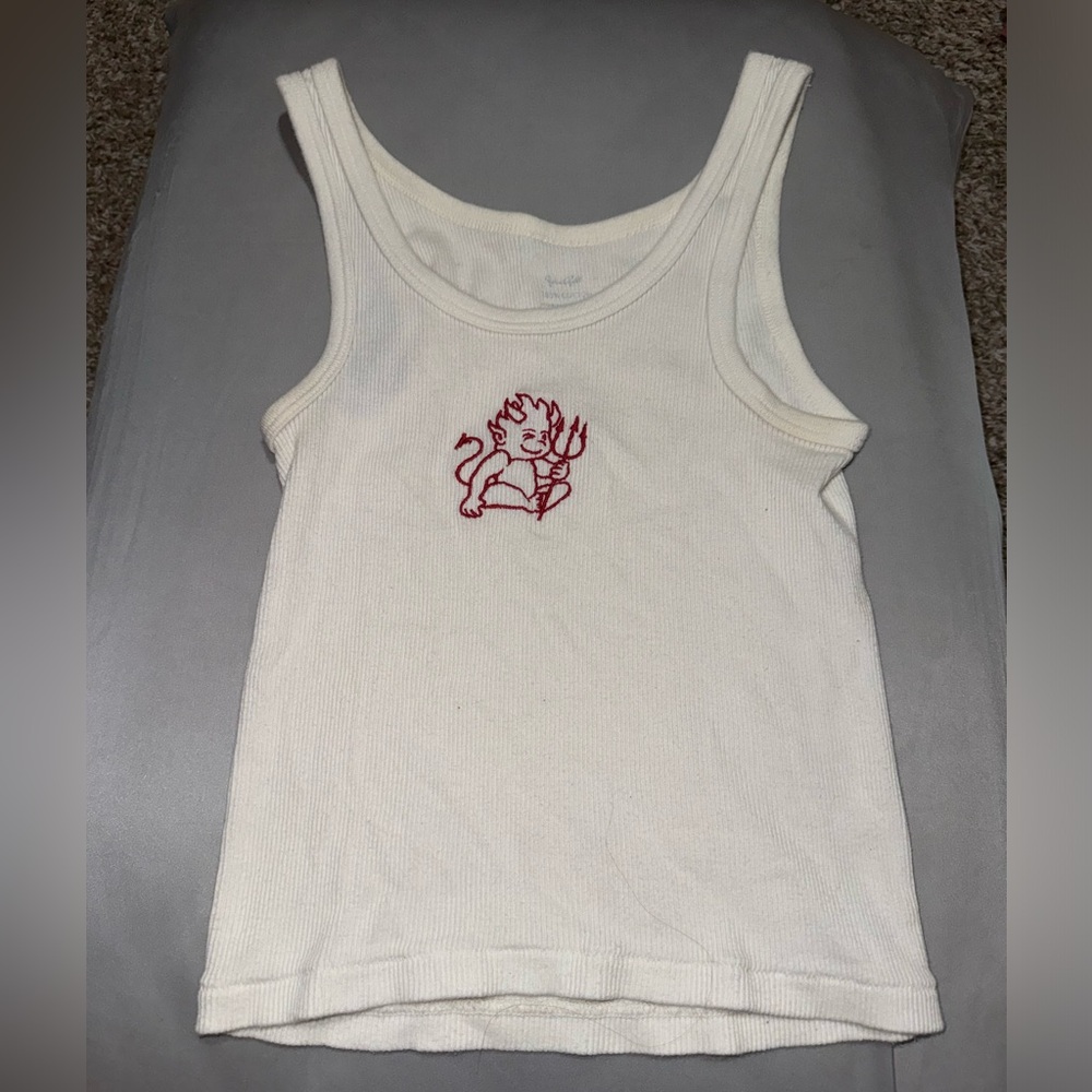 john galt white brandy melville red devil tank